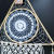 Protection Dream Catcher - Lrg Macrame Pyramid White Grey