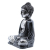 Black and Grey Buddha - Medium