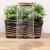 Cottage Bamboo Glass Jar - 25cm