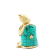 Brass Buddha Figure - Thinking - 6. 5 cm