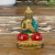 Brass Buddha Figure - Hands Up - 7. 5 cm
