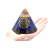 Orgonite Cone - Lapis Flower of Life - Suspended Quartz - 90 mm