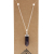 Gemstone Classic Point Pendant - Amethyst