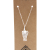 Gemstone Guardian Angel Pendant - Rock Quartz