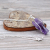 Gemstone Guardian Angel Pendant - Amethyst