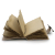 Leather Bee Kind Deckle-edge Notebook (7x5 in.)