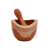Ergo Teak Pestal and Morter Med
