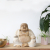 Happy Buddha - Whitewash 30cm