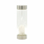 Crystal Infused Glass Water Bottle - Cleansing Clear Quartz - Chips