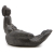 Buddah and Hand Incense Burner (black)