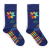 Hop Hare Bamboo Socks S M - Rainbow Chakra