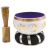 Yin and Yang Singing Bowl Set- White Purple 10.7cm