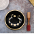 Lrg Moon Phase Singing Bowl Set- Black 14cm