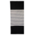 Indian Cotton Rug - 70x170cm - Black Grey