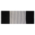 Indian Cotton Rug - 70x170cm - Black Grey