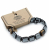 Magnetic Hematite Shamballa Bracelet - Tiger Eye Cuboids