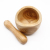 Ergo Teak Pestal and Morter Med