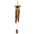 Round Seagrass Bird Box with Chimes 45x17cm
