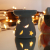 Lrg Classic White Oil Burner - Moon and Star