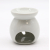 Sm Classic White Oil Burner - Tree Cut-out